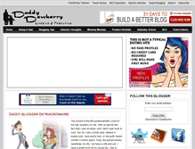 Tablet Screenshot of daddydewberry.com